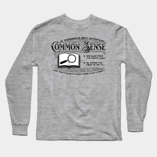 Introducing Common Sense Antique Advertisement Long Sleeve T-Shirt